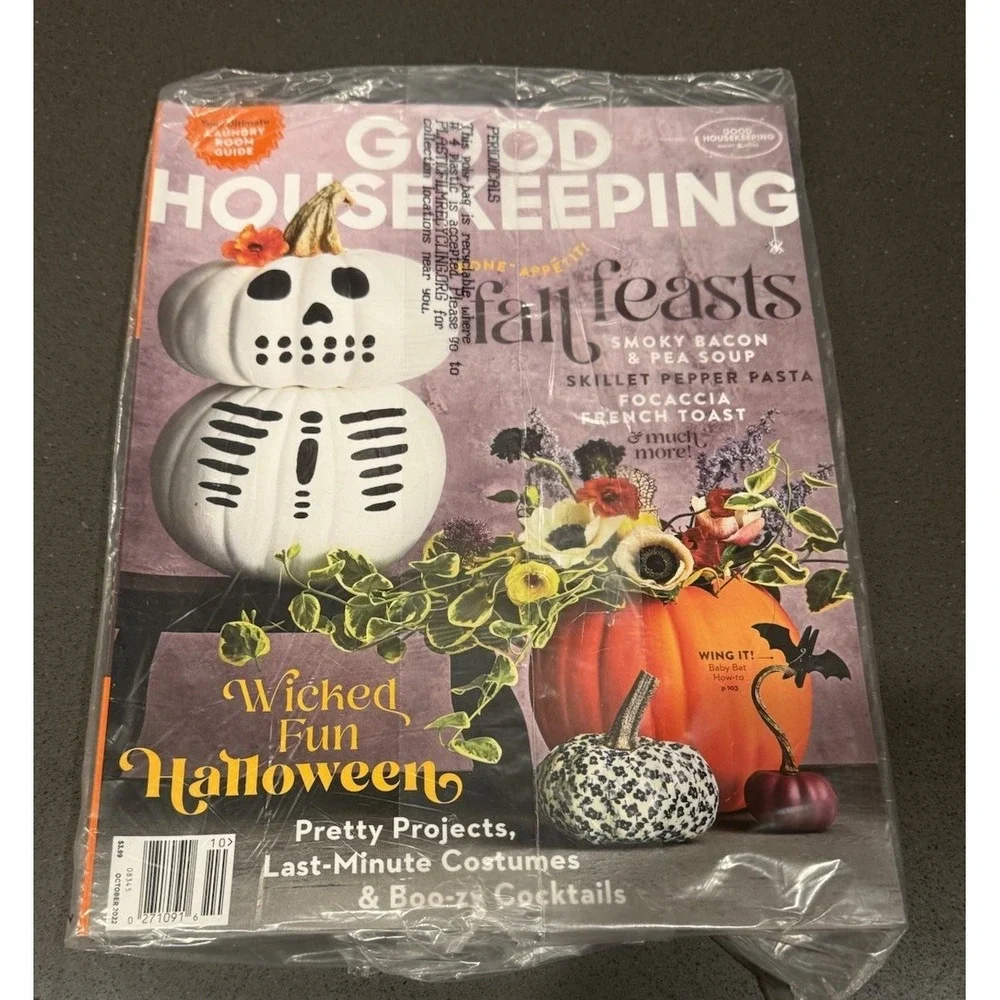 Lot of 4 GOOD HOUSEKEEPING & MARTHA STEWART LIVING Magazines 2008-2023 VGC Lot M